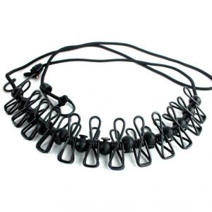 IPRee&trade; Outdooors PorTable Clothes Line Stretch Windproof Camping Rope With 12 Clips