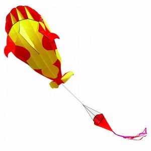 Outdoor 3D Whale Software Kite Cartoon Animal Kites Single Line With Handle