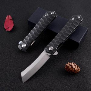LAOTIE 207/210mm Stainless Steel Outdoor Folding Knife Outdoor Survival Camping Fishing Knives