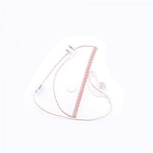 Earphone Intercom Headset Ear Hanging Type K Connector Intercom Headset Transparent Curve
