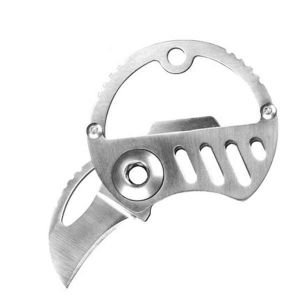 CIMA M200 64mm 3CR13MOV Stainless Steel Coin Folding Knife Outdoor Multi-function Pocket Knife