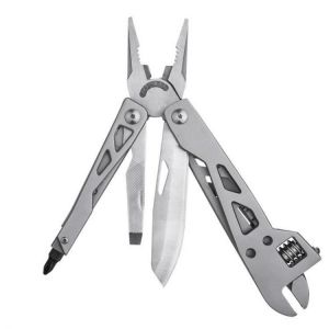 LAOTIE 9 IN 1 Multifunctional Folding Tools Pliers Wood Saw Slotted Screwdriver Wrench Outdoor Tools