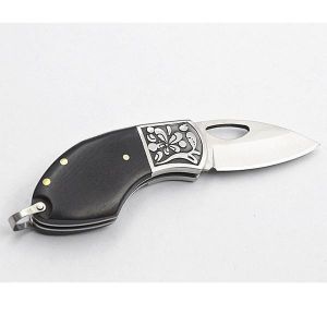 LAOTIE 97mm-120mm 440C Stainless Steel Ox Bone Handle Mini Folding Knife Keychain Four Modes Outdoor Knifes