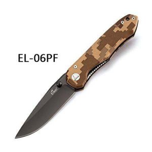 Enlan EL-06 212mm 8CR13MOV Stainless Steel Blade G10 Hanlde Multifunctional EDC Folding Knife