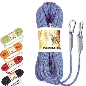 shopping ציוד טיפוס CAMNAL Nylon Climbing Rope 10m 10.5mm Diameter 16-32KN Downhill Rope Fire Rescue Parachute Rope