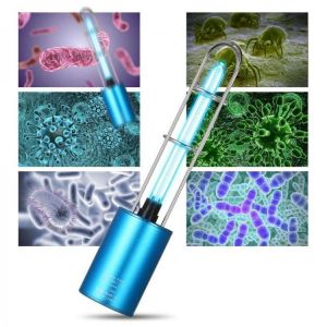 Rechargeable UV Sterilizer Light &amp; Air Purifier DC5V Ultraviolet + Ozone UV Germicidal Lamp Portable Sterilization Light f