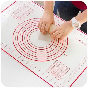 Honana Platinum Silicone Dough Fondant Mat Glass Fiber Reinforced  60 x 40cm Baking Mat