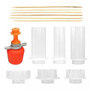 Creative Kitchen Accessories Cooking Tools Plastic Fruit Shape Cutter Slicer Veg Fruit Slicing Fruit