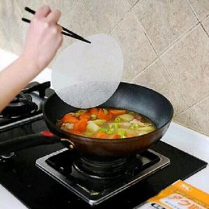12pcs/Bag Kitchen Oil Film Soup Food Oil Absorbing Cotton Kitchen Paper of Oil Absorption Cooking Tools Food Grade Health Oil Filt