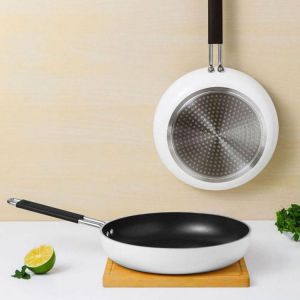 ZHIWU CJC02CM Stainless Steel Non-stick Frying Pan Tempered Glass Lid Induction Cooking Pan From Xiaomi Youpin