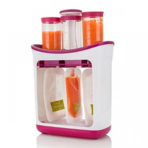 Infant Baby Feeding Food Squeezer Station Homemade Toddler Fruit Maker Dispenser