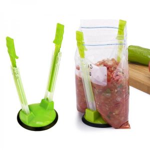 Baggy Bag Rack Sandwich Hand Bag Racks Clip Food Storage Bags Onto Holder Best Opener For Freezer Vagetable&amp;kitchen Tools 