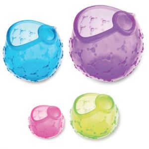 4 Pcs Bowl Vegetable Fruits Lid Silicone Plastic Wrap Cover Microwave Refrigerator Fresh Keeping Bowl Seal Kitchen Supplies