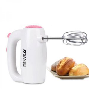 SANSUI S52 220V Mini Egg Beater Electric Mixer Hand-Held Egg Blender With 4 Different Type Stirrer Cream Cake Mixer Kitchen Tool