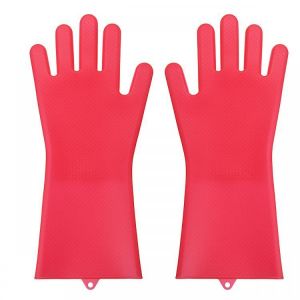 Multifunctional Durable Silicone Washing Gloves Cooking Glove Cleaning Tools