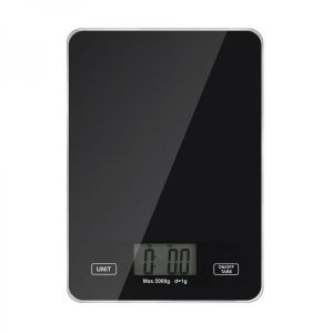 DIGOO DG-TGK1 Digital Kitchen Toughened Glass Scale 1g/5kg Food Scale Ultra Slim Tempered Glass LCD Display Kitchen Baking Mesurin