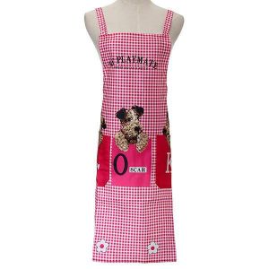 Cartoon Dog Apron Waterproof Kitchen Apron Woman Man Apron Kitchen Apron