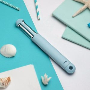 KCASA PL-3 Peeler &amp; Knife Two In One Double Side Multi-function Kitchen Tool Vegetable Fruit Peeler