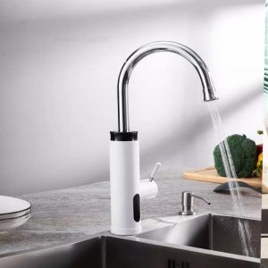 [Smart Version] Xiaoda Integrated Instant 3000W IPX4 360&deg; Rotation Temperature Display Kitchen Hot Water Faucet Stainless 
