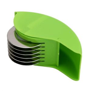Herb Rolling Roll Rollers Mincer Herbal Manual Hand Scallion Cut Cutter Slicers 6 Stainless Steel Blade Kitchen Vegetable Chop