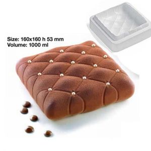 Cake Decorating Mold 3D Silicone Molds Baking Tools For Heart Round Cakes Brownie Mousse Mold Baking Mold