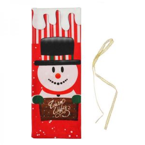 Santa Christmas Candy Bags Wine Stocking Bottle Carrier Gift Christmas Packing Bag Decoration