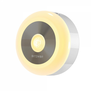 BlitzWolf&reg; BW-LT15 LED Motion &amp; PIR Infrared Sensor Night Light 3000K Color Temperature 120&deg; Lighting Angl