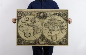 Vintage Harry Potter Poster Retro Kraft paper Poster Home Decor