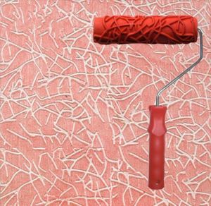 Diatom Ooze Tools Wall Painting Tool 7inch Rubber Embossed Roller
