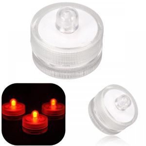 Waterproof LED Light Party Wedding Decor Floral Lamp Decoration Vase Candle Fishbowl Light