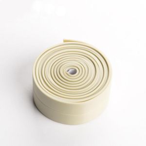 Honana DX-121 255cm PVC Gap Anti-fouling Waterproof Sticker Seal Ring Strip Dust-proof Kitchen Toilet Wall Tape