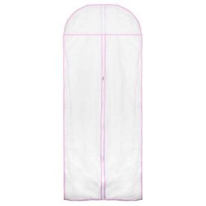 150CM Wedding Dress Storage Bag Bridal Gown Garment Cover Carrier Zip Clothes Storage Bag