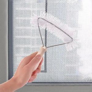 Multifunction Galvanized Wire Removal Window Screen Cleaning Brush Tool Glass Cleaning Scrubber