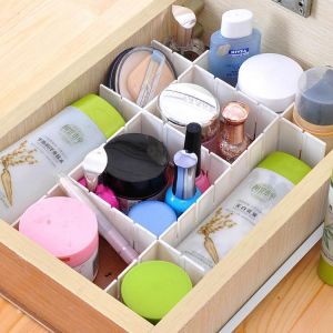 Drawer Clapboard Divider Cabinet DIY Storage Box Organizer