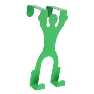 Honana HH-02 Creative Doll Door Back Hook Hangers Iron Seamless Hook Door Multifunction Peg Racks