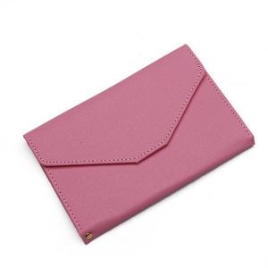 Honana HN-PB2 9 Colors Fashion Leather Travel Passport Holder Credit Card Tickets Organizer