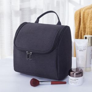 Portable Travel Cosmetic Bag With Hooks Large-capacity Cosmetic Organizer