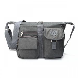 Men Women Casual Nylon Shoulder Handbag Travel  Messenger Crossbody Tote