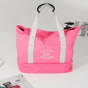 Multifunctional Large Travel Bag Waterproof Cloth Shoes Handbag Portable Storage Bag Luggage