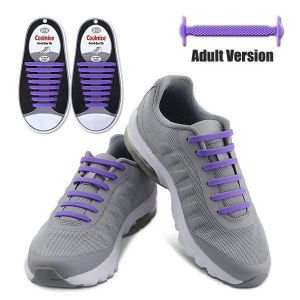 Honana HN-4221 No Tie Shoelaces Multicolor Shoelaces Elastic Silicone Footwear