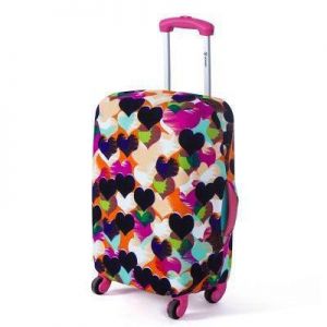 Honana HN-0802 Washable Luggage Cover Colorful Elastic Suitcase Cover Durable Suitcase Protector