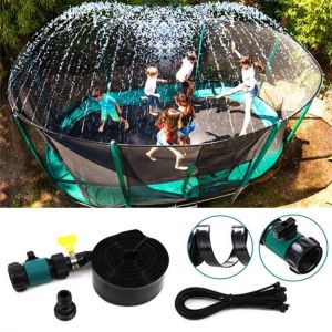 shopping גינה וגנים Trampoline Sprinkler PVC Large Capacity Durable Outdoor Water Play Toys Garden Cooling Tools