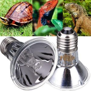 shopping ציוד לחיות מחמד E27 Reptile Halogen Spotlights Warm Basking Full Spectrum UVA UVB Bulb