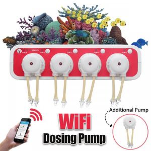 JEBAO WiFi Dosing Pump Remote Control Programmable Automatic Marine Aquarium Air Pump