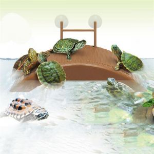 shopping ציוד לחיות מחמד Aquarium Tank Turtle Reptile Basking Terrace Island Platform House Dock Pier Decorations