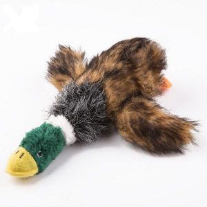 shopping ציוד לחיות מחמד Durable Squeaker Dog Toys Plush Chew Toy Stuff Duck Toy for Dogs