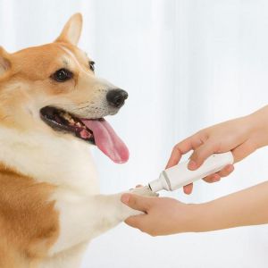 MG-NG001 Rechargeable Pet Nail Cilppers Electric Dog Nails Polish USB Electric Pet Nail Scissors Grooming Trimmer From Xiaomi Youp