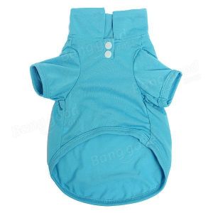 Pet Dog Collar Puppy Polo T-Shirt Clothes Outfit Apparel Coat Cotton