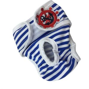 Female Pet Dog Panty Sanitary Pants Underwear Cute Pet Pants Short Cotton Pet Physiological Panties