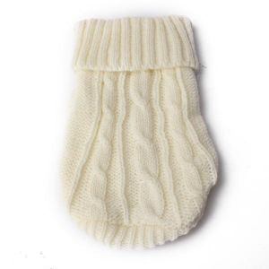 Pet Dog Cat Clothes Winter Solid Warm Sweater Knitwear Puppy Clothes Pest Coats